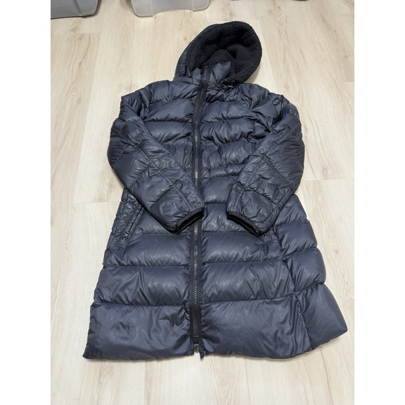 Coach Jackets & Blazers - Coach Black Quilted Lightweight Logo Full Zip Puffer Jacket Women's Size Small